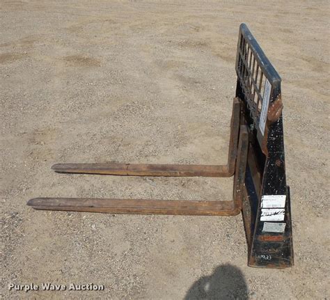 caterpillar skid steer pallet forks width|palletized forks for sale.